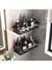 Shower Caddy Shelves, No-Drill Wall-Mounted &amp; Rustproof Bathroom Storage Organizers, Pack of 2