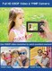 44MP HD Digital Camera with 32GB Card, 1080P Video, 2.4" Screen, 16X Zoom, Anti-Shake, Portable Photo Camera for Kids, Teens &amp; Beginners, Black