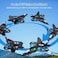 RC Aeroplane Quadcopter &ndash; 2.4GHz remote-controlled fighter plane with colored lights, USB charging, one-button 3D rolls, and 360&deg; stunts. RTF toy for beginners, kids, and adults.