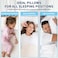 Premium Down Alternative Filled Bed Pillows, Featuring Breathable Cover, Microfiber Filling and Plush Bounce-Back Design, Hypoallergenic and Luxurious Hotel Quality Pillow Set, White, Pack of 2