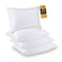 4 Pack Polyfiber Bed Pillows for Sleeping- Ultra Soft Breathable Down Alternative Pillows - Hotel Luxury Collection Pillows for Back Stomach or Side Sleepers (50X75)