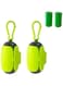 TERRIFI Dog Poop Bag Holder, 4 PCS Poop Bag Holders for Leashes, Portable Pet Waste Bags Dispenser Holder, Poop Bag Container Leash Attachment with 2 Rolls of Dog Poop Bags - Fits Any Leashes