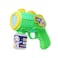 Space-Themed Bubble Gun - 17.8 x 7.4 x 14.2 cm,  Rotating Bubble Blower with Lights, Includes Bubble Pellets for Extra Bubbles - Perfect for Kids Outdoor Fun Green