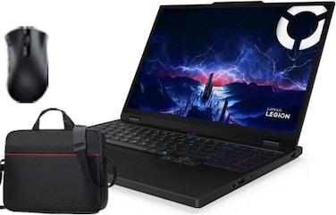 Lenovo Legion 5 15IRX10 Gaming Laptop, 15.1" WQXGA OLED Display, Intel Core i7-14700HX, 16GB RAM, 2TB SSD, GeForce RTX 5050 8GB GPU, ENG RGB Backlit Keyboard, Win 11, Eclipse Black + Free Gaming Mouse and Bag included
