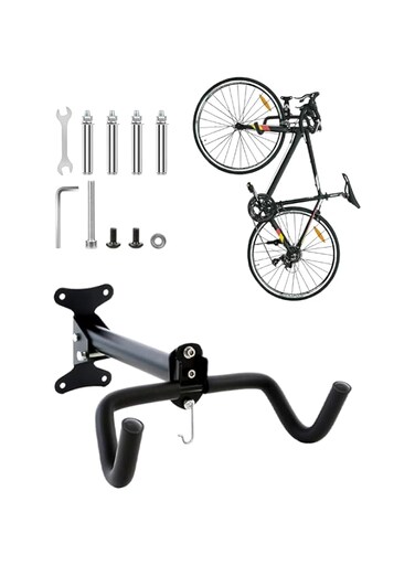URbazaar Bicycle Bike Wall Rack Wall Hanger Hooks Holder for Garage Indoor Bike Storage Repair Stand &amp;360 Degree Adjustable Bicycle Wall Mount Hook