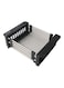 Adjustable Stainless Steel Over the Sink Expandable Dish Rack Black 46.5x9.5x22.5cm