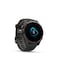 Garmin Fenix 8 AMOLED 43mm Smartwatch Sapphire Carbon Gray DLC Titanium With Black/Pebble Gray Silicone 010-02903-21