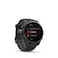 Garmin Fenix 8 AMOLED 43mm Smartwatch Sapphire Carbon Gray DLC Titanium With Black/Pebble Gray Silicone 010-02903-21