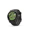 Garmin Fenix 8 AMOLED 43mm Smartwatch Sapphire Carbon Gray DLC Titanium With Black/Pebble Gray Silicone 010-02903-21