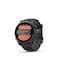 Garmin Fenix 8 AMOLED 43mm Smartwatch Sapphire Carbon Gray DLC Titanium With Black/Pebble Gray Silicone 010-02903-21