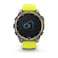 Garmin Fenix 8 Solar 47mm Smartwatch Sapphire Titanium With Amp Yellow/Graphite Silicone Band 010-02906-21