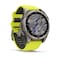 Garmin Fenix 8 Solar 47mm Smartwatch Sapphire Titanium With Amp Yellow/Graphite Silicone Band 010-02906-21