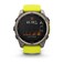 Garmin Fenix 8 Solar 51mm Smartwatch Sapphire Titanium With Amp Yellow/Graphite Silicone Band 010-02907-21