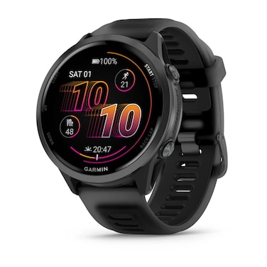 Garmin Forerunner 570 - 47mm Slate Grey Aluminium with Translucent Black/Black Band 010-02971-00