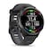 Garmin Forerunner 970 - 47mm Carbon Grey DLC Titanium with Black Case and Black/Translucent Whitestone Band 010-02969-10