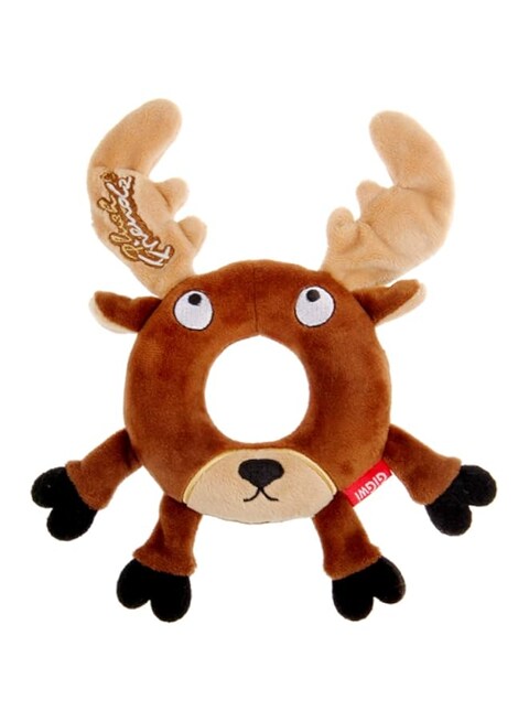 Gigwi Plush Friendz Deer, Brown, Medium