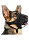 Dog Muzzle, Silicone Basket Muzzle for Small Medium Large Dogs, Soft Cage Muzzle Prevent Biting Chewing, Allow Drinking Panting, Suitable for German Shepherd