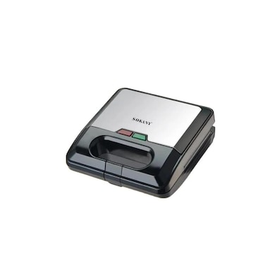 SOKANY 3-in-1 Sandwich Maker KJ-303, Waffle Grill &amp; Sandwich Press with Non-Stick Plates