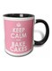 Keep Calm And Bake Cakes Mug Black