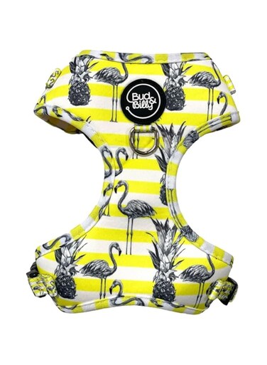 Bud &amp; Billy Flamingo Vest Harness Small