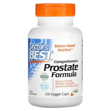 Doctor's Best Comprehensive Prostate Formula, 120 Veggie Capsules
