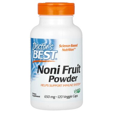 Doctor's Best Noni Fruit Powder, 120 Veggie Capsules, 1300 mg