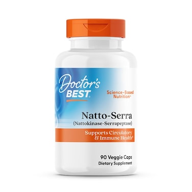 Doctor's Best Natto-Serra, 90 Veggie Capsules