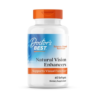 Doctor's Best Natural Vision Enhancers, 60 Softgels