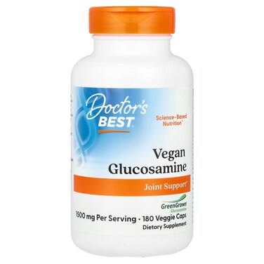 Doctor's Best Vegan Glucosamine, 180 Veggie Capsules, 1500 mg