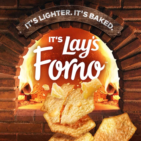 Lay&#39;s Forno Authentic Cheese Potato Chips 43g