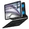 ZOOMEE Magic Keyboard Case For iPad Air 13 inch M3 2025 M2 Pro 12.9 Smart Cover Folio Multi-touch Magnetic Backlit Wireless Black