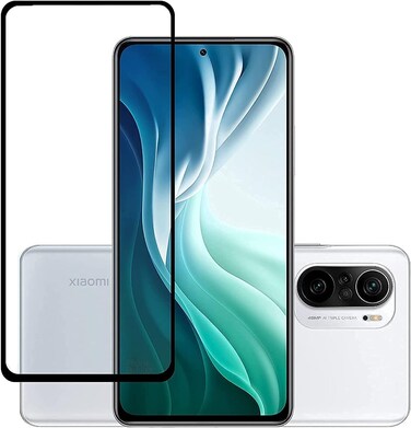 Muzz Screen protector compatible with Xiaomi Mi 11X/ Mi 11X Pro/Mi 11i Screen Protector, Anti-Scratch, Anti-Fingerprint, Tempered Glass Screen Protector [Bubble Free]