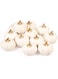 Whaline Artificial Pumpkins Bulk Vintage White Pumpkin Harvest Lifelike Pumpkin Fake Foam Pumpkin for Fall Autumn Halloween Home Thanksgiving Party House Kitchen Wedding Decor, 12Pcs