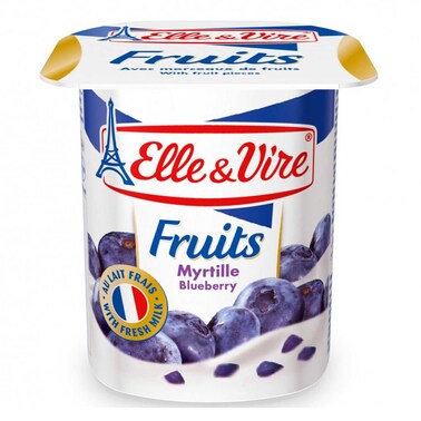 إيل آند فير قشدة بنكهة التوت الأزرق ميرتيل 125 غرام حزمة من 4