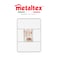 Metaltex Futura Cake Cooler &ndash; Non-Stick Rectangular Cooling Rack 45x32cm, Epoxy-Coated Steel, PFAS &amp; BPA Free