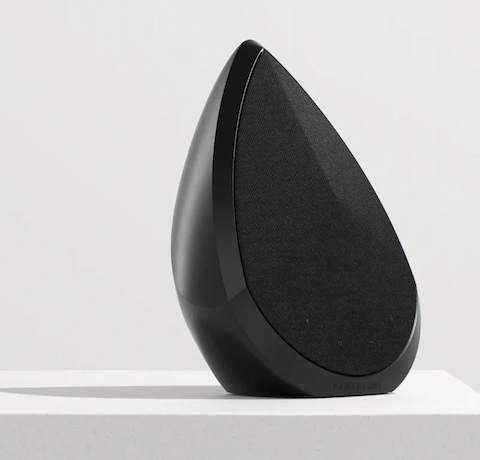 Pantheone - Obsidian - Compact Wireless Speaker - Portable Multiroom Speaker - Multiroom (Black)