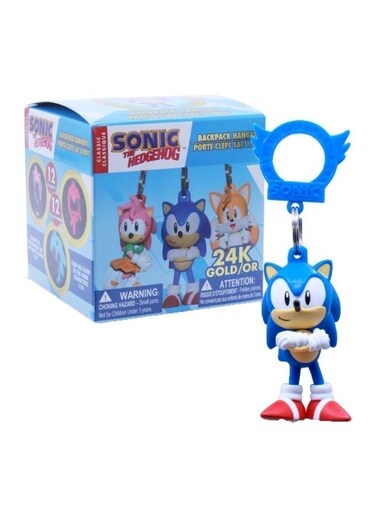 Just Toys Sonic Backpack Hangers Golden Series