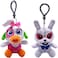 Five Nights at Freddy's Security Breach Plush Backpack Hangers Random 1 Piece