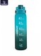 1000ml Motivational Sports Water Bottle with Time Markers, One-Touch Lid, Flip-Up Integrated Straw, One Carry Handle and Non Slip Lid - BPA-Free, Leak-Proof Lid, Eco- Friendly, Plastic, Reusable, Drink Reminder Water Bottle for Adults and Kids in School, Office, Daily Hydration, Gym, Fitness, Outdoor, Sports and Travel, 32oz Bottle