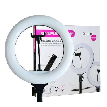 Professional Selfie Ring Light with Tripod for Makeup &amp; Content Creation