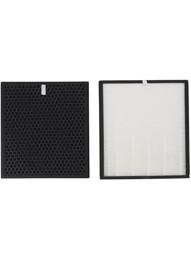 DAUB Replacement Filter for SHARP FZ-F30HFE Air Purifiers, Activated Carbon HEPA Filter Kit for SHARP P-F30TA J30 GM30B-B F30L-H, Air Clean Dust Pet Hair High Efficiency, 12.2x11.2in