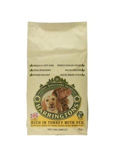 Harringtons Complete Turkey Veg Adult Dry Dog Food 1.7Kg