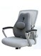 Adjustable Lumbar Support Cushion For Office Chairs, Alleviating Back Pain And Improving Posture. Features An Ergonomic Memory Foam Cushion With Adjustable Sliders For Tailored Back Support, Ideal For Prolonged Sitting (1 Piece).