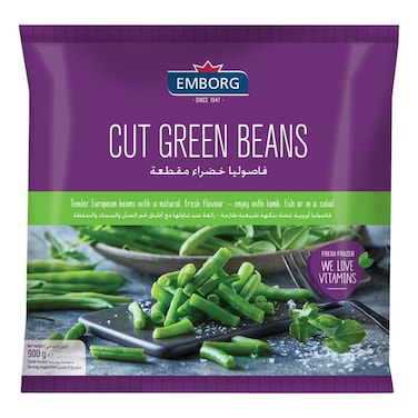 Emborg Cut Green Beans, 900g