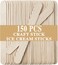 150 Pcs Craft Sticks Ice Cream Sticks,6" x 3/4" Sticks Natural Wood Popsicle Craft Sticks Treat Sticks Ice Pop Sticks for DIY Crafts