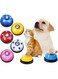 Pet Doorbells, Metal Bell Dog Training Bell, Puppy Door Bell for Potty Training &amp; Communication Device, Clear Ring Paw Size Button for Doggie Cats, 2 Pack, White