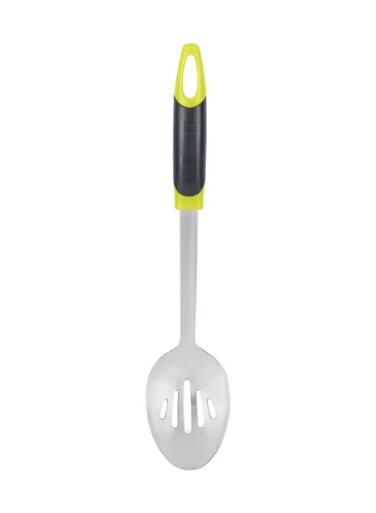 Slotted Spoon Multi Color Stainless Steel Gripped Abs Handle