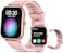 PEJE ZW01 Smart Watch丨Smart Watches For Men丨1.83 TFT Display丨Ip68 Waterproof,Bluetooth calling,All-Round Fitness Management,123+ Workout Mode,15 Days Battery Life,Compatible with iOS &amp; Android (Pink)