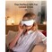 Eye Massager with Heat, Heated Eye Mask with Bluetooth Music for Migraine, Eye Care Face Massager, Relax Eye Strain Dark Circle Eye Bags Dry Eye, Ideal Birthday Gift