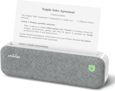 PeriPage A40 A4 Portable Inkless Wireless Thermal Printer